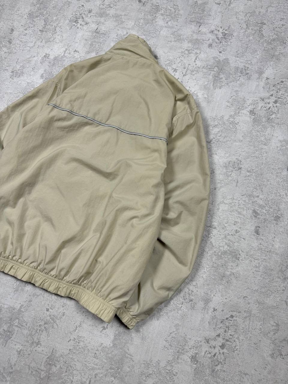 Nike Vintage Nike Y2K Beige Track Jacket Size M Size US M / EU 48-50 / 2 - 10 Thumbnail