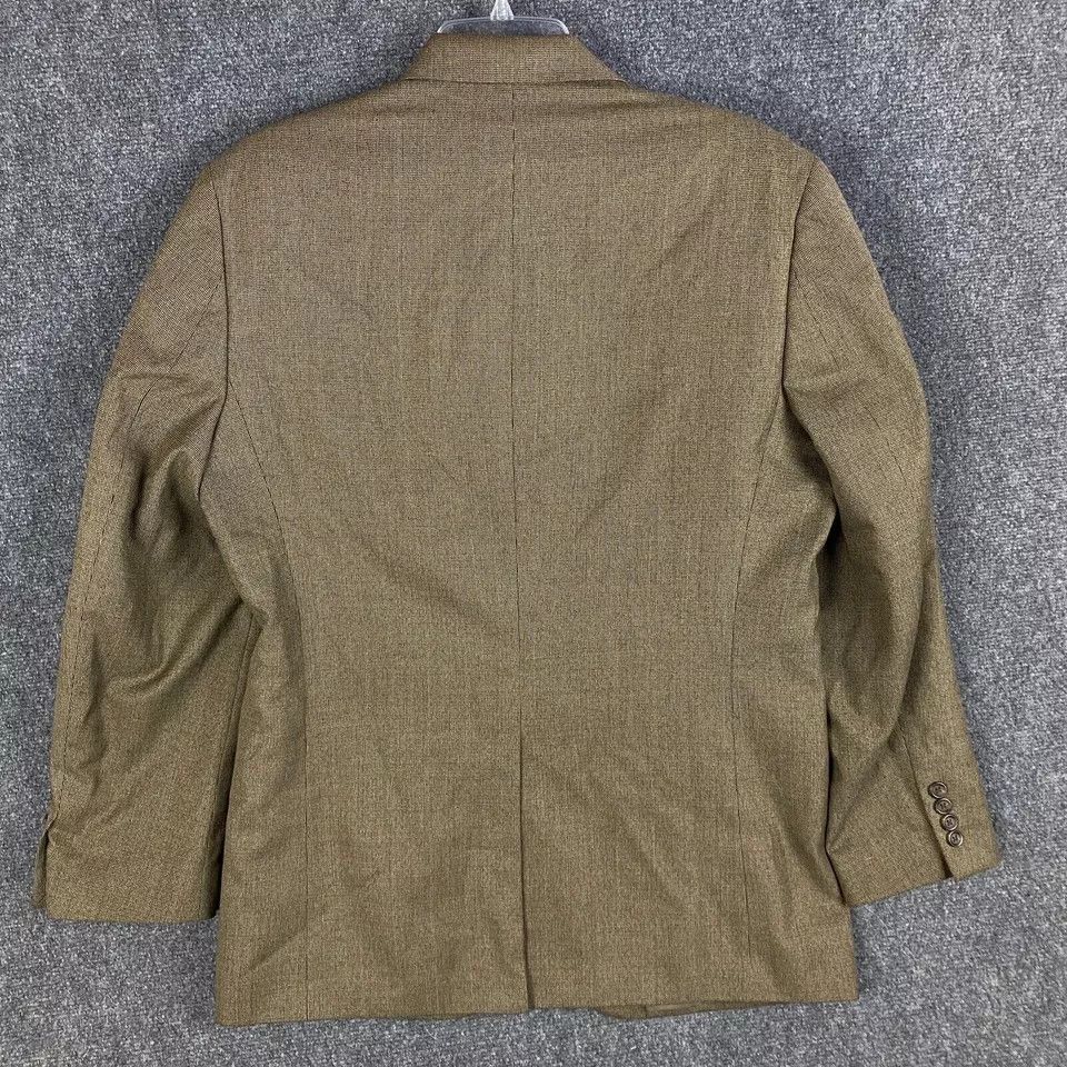 Chaps Chaps Blazer Men's Size 42L Adults Polyester Blend 2 Buttons Size 42L - 6 Thumbnail
