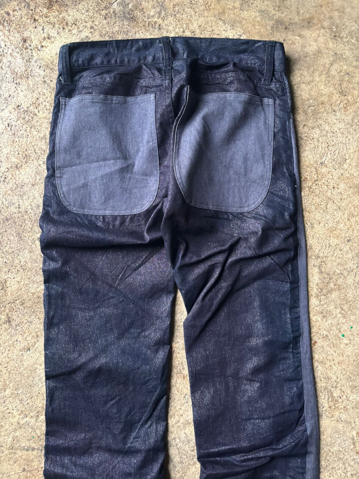 If Six Was Nine 2000s Issey Miyake Tsumori Chisato Glitter Dual Tone Pants Size US 28 / EU 44 - 9 Thumbnail