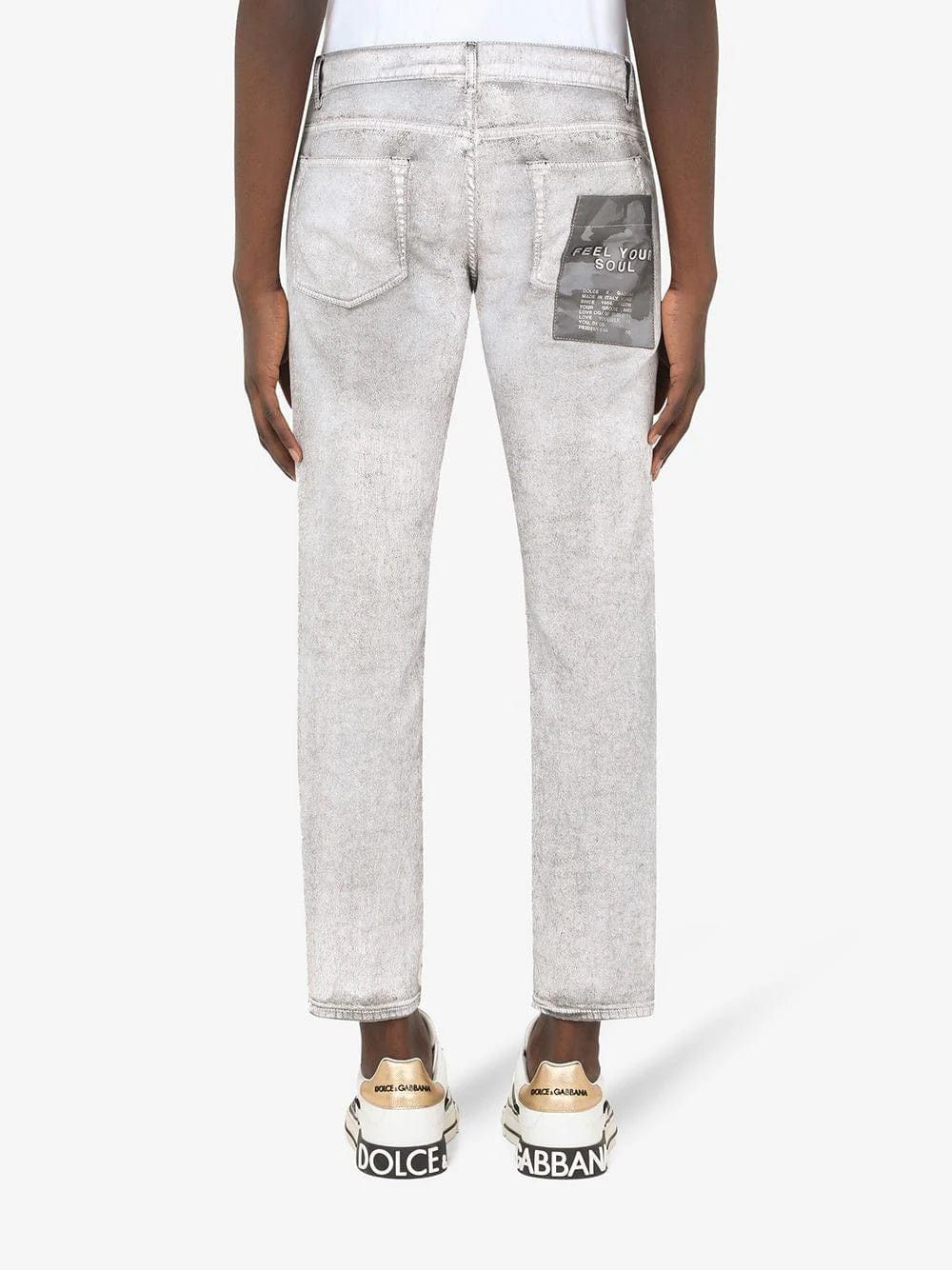Dolce & Gabbana o1y0125 Jeans in Light Grey Size US 28 / EU 44 - 3 Thumbnail