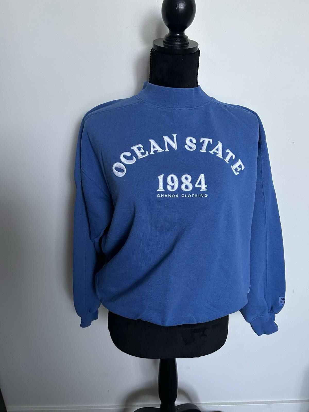 Designer Ghanda Teen Jumper Blue Ocean State - Size Y12-13 (008) Size ONE SIZE - 1 Thumbnail