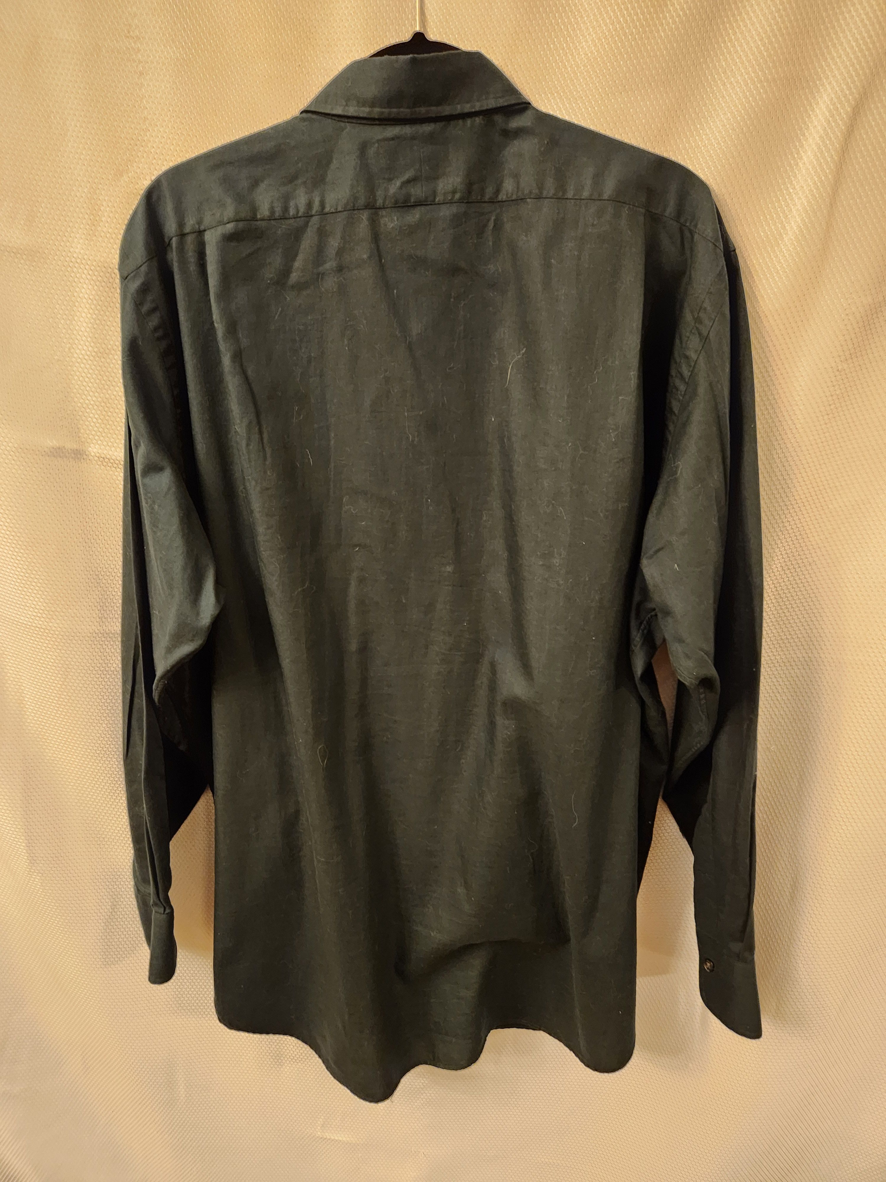 Polo Ralph Lauren Curham Long Sleeve Navy Blue Button Front Shirt Size US XL / EU 56 / 4 - 2 Thumbnail