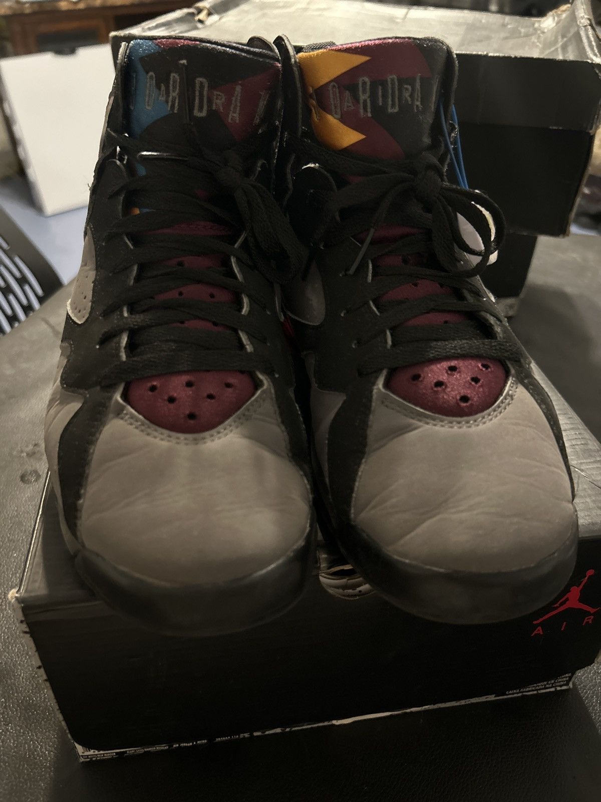 Jordan Brand × Nike Jordan 7 Bordeaux size 8.5 Size US 8.5 / EU 41-42 - 4 Thumbnail