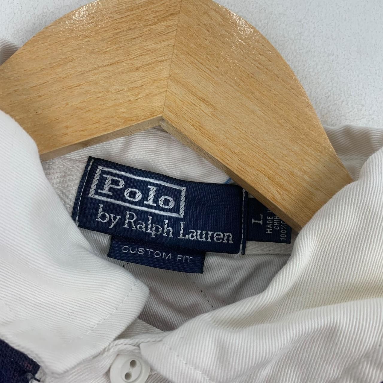 Polo Ralph Lauren Vintage 90’ POLO RALPH LAUREN NYC Rugby Tee Shirt Top Size US L / EU 52-54 / 3 - 3 Thumbnail