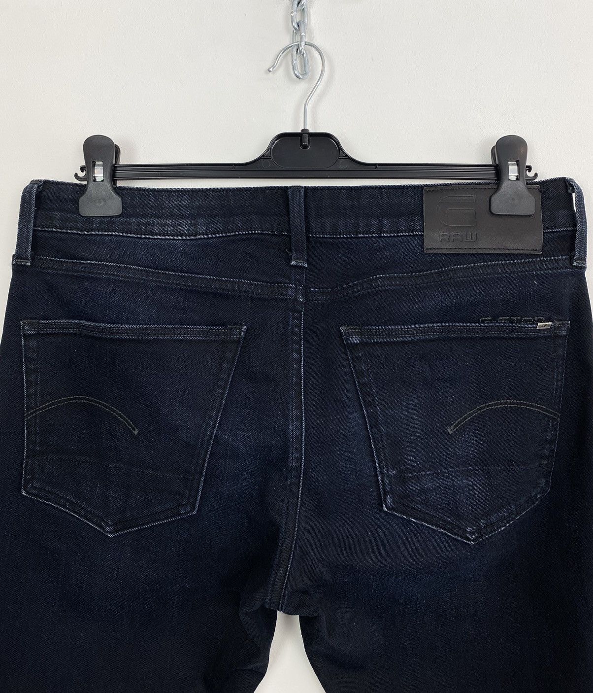 G-Star G-Star Raw 3301 Slim Denim Stretch Jeans Men’s Size W34 L32 Size US 34 / EU 50 - 11 Thumbnail