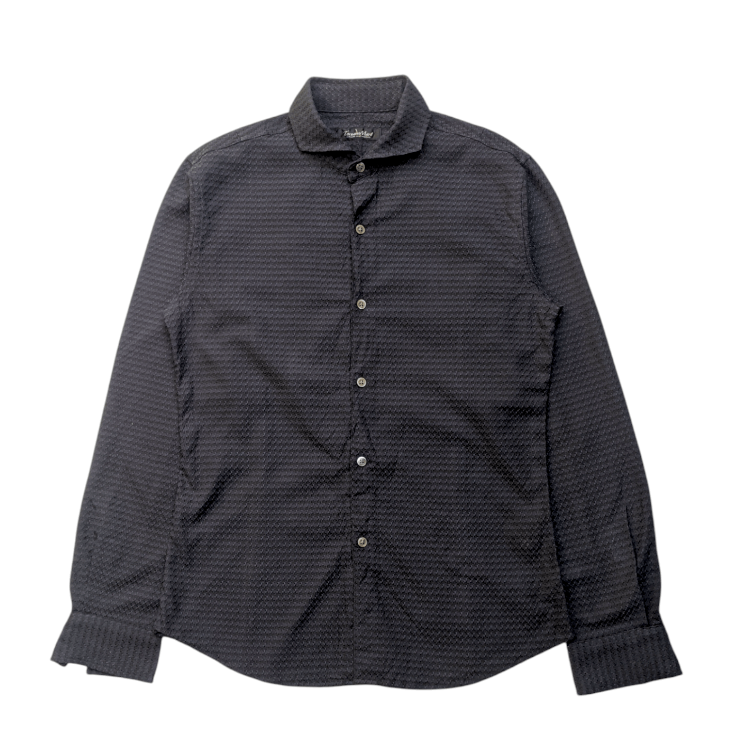 If Six Was Nine × Le Grande Bleu (L.G.B.) × Tornado Mart 00's Tornado Mart Shawl Collar Shirt Size US L / EU 52-54 / 3 - 1 Thumbnail