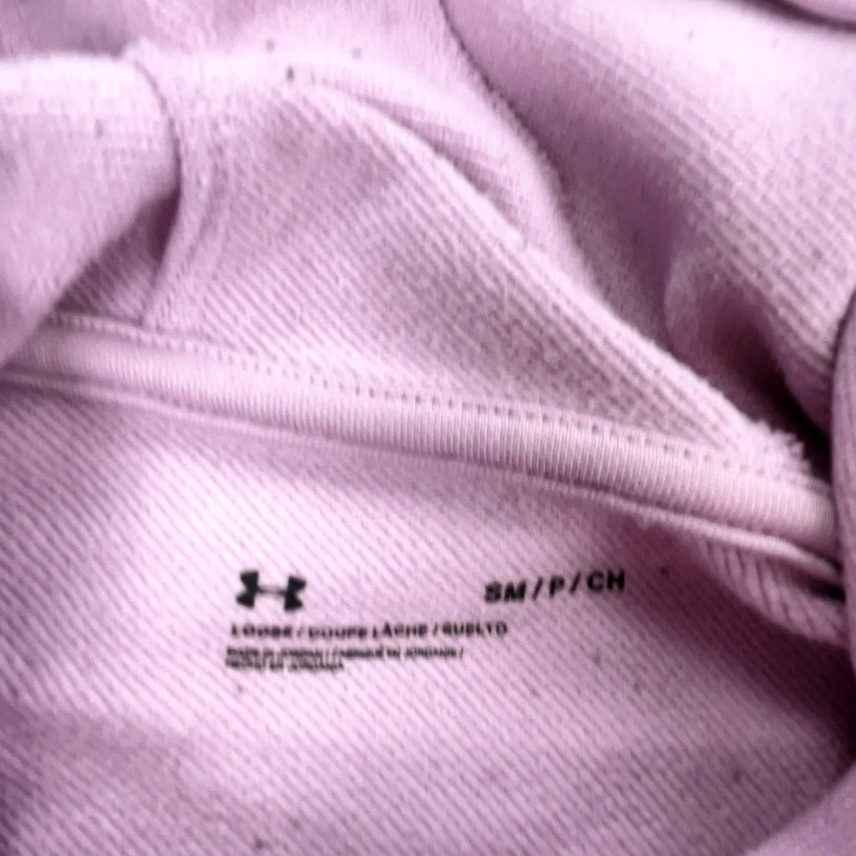 Under Armour VINTAGE Under Armour Hoodie Women XL Pink Sweatshirt Pullover Hooded Pockets Size XL / US 12-14 / IT 48-50 - 3 Thumbnail