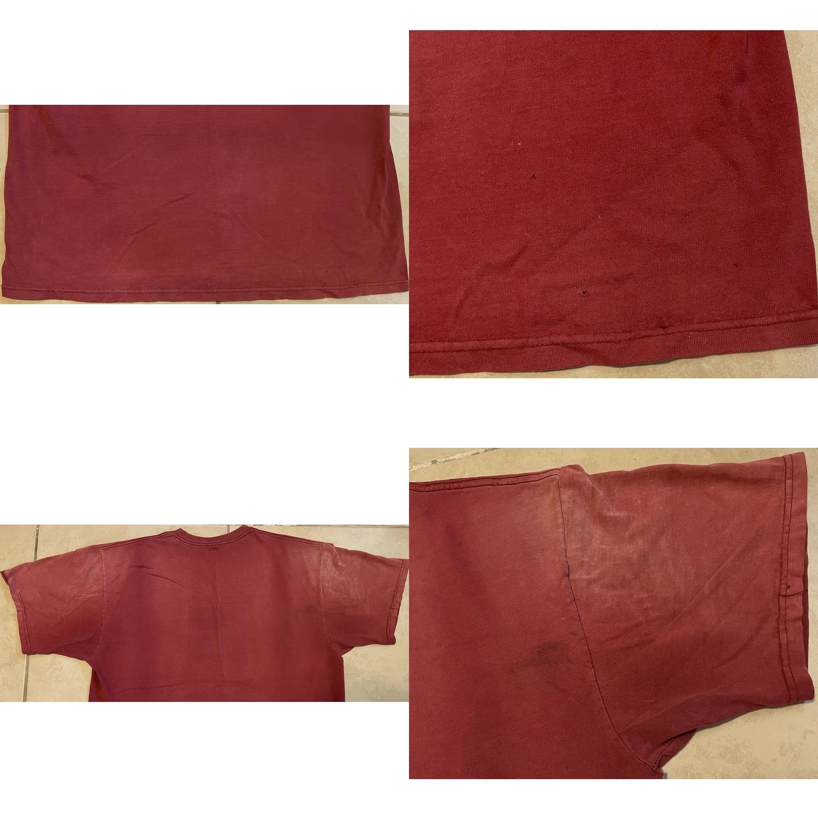 Thrasher VINTAGE Thrashed Distressed Shirt XL Red 90s Biker Grunge Punk Trucker Skate Emo Jeans Men's T-Shirt XL Red 90s Distressed Printed Logo Mens Size US XL / EU 56 / 4 - 10 Thumbnail