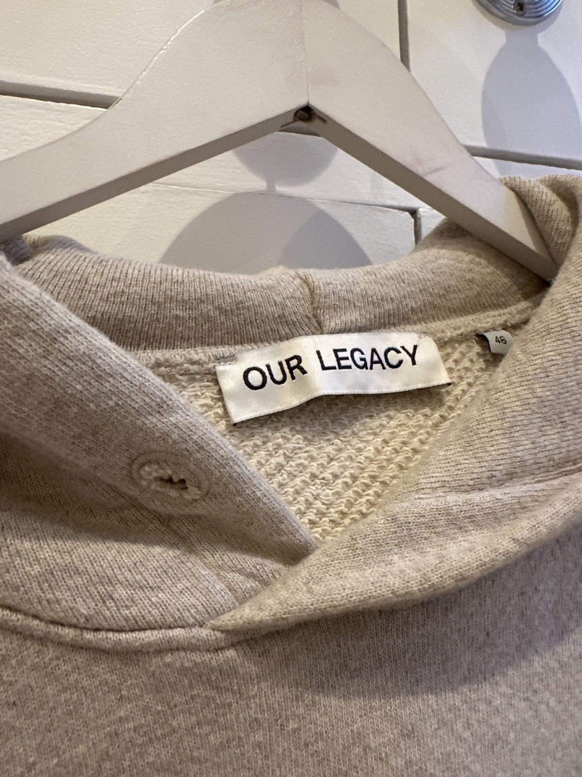 Our Legacy Our legacy slashed wrists hoodie Size US S / EU 44-46 / 1 - 4 Thumbnail