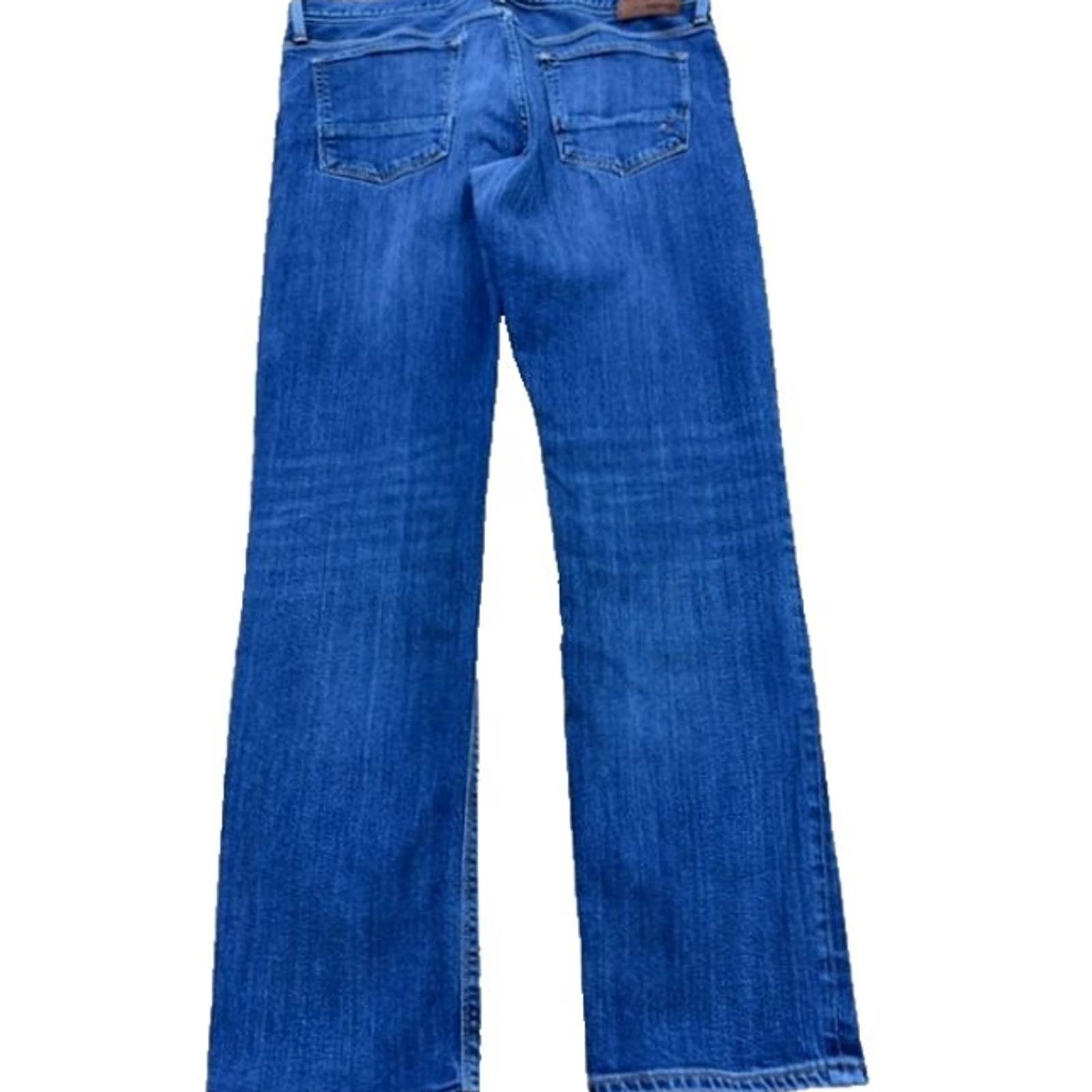 Tommy Hilfiger Tommy Hilfiger Denton Stretch Straight Jeans Men's 36x32 Blue Denim Size US 36 / EU 52 - 3 Thumbnail