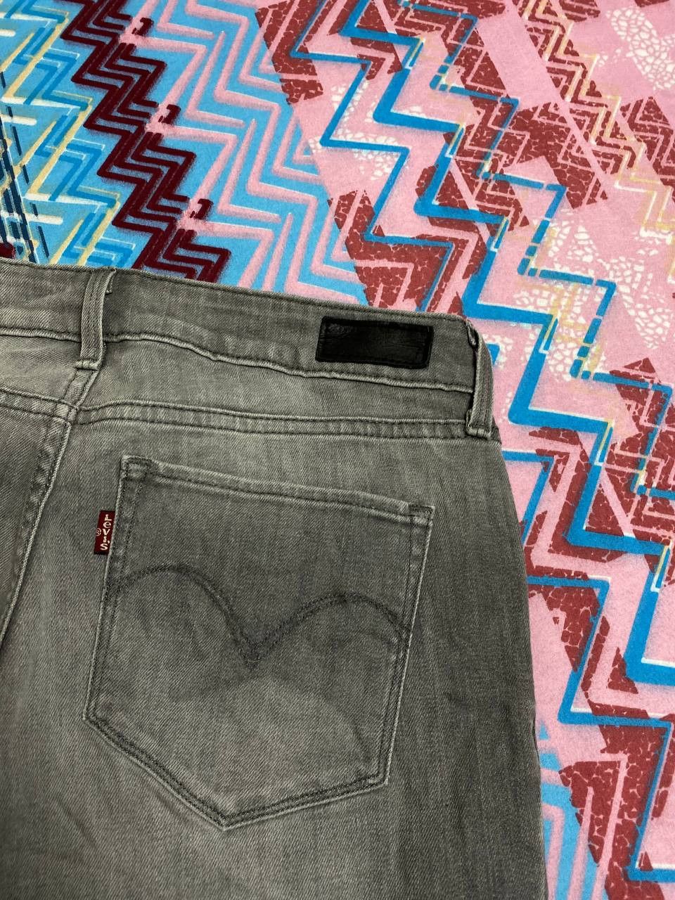 Levi's jeans pants gray Y2K Levi's vintage Modern Rise skinny Size 28" / US 6 / IT 42 - 18 Thumbnail