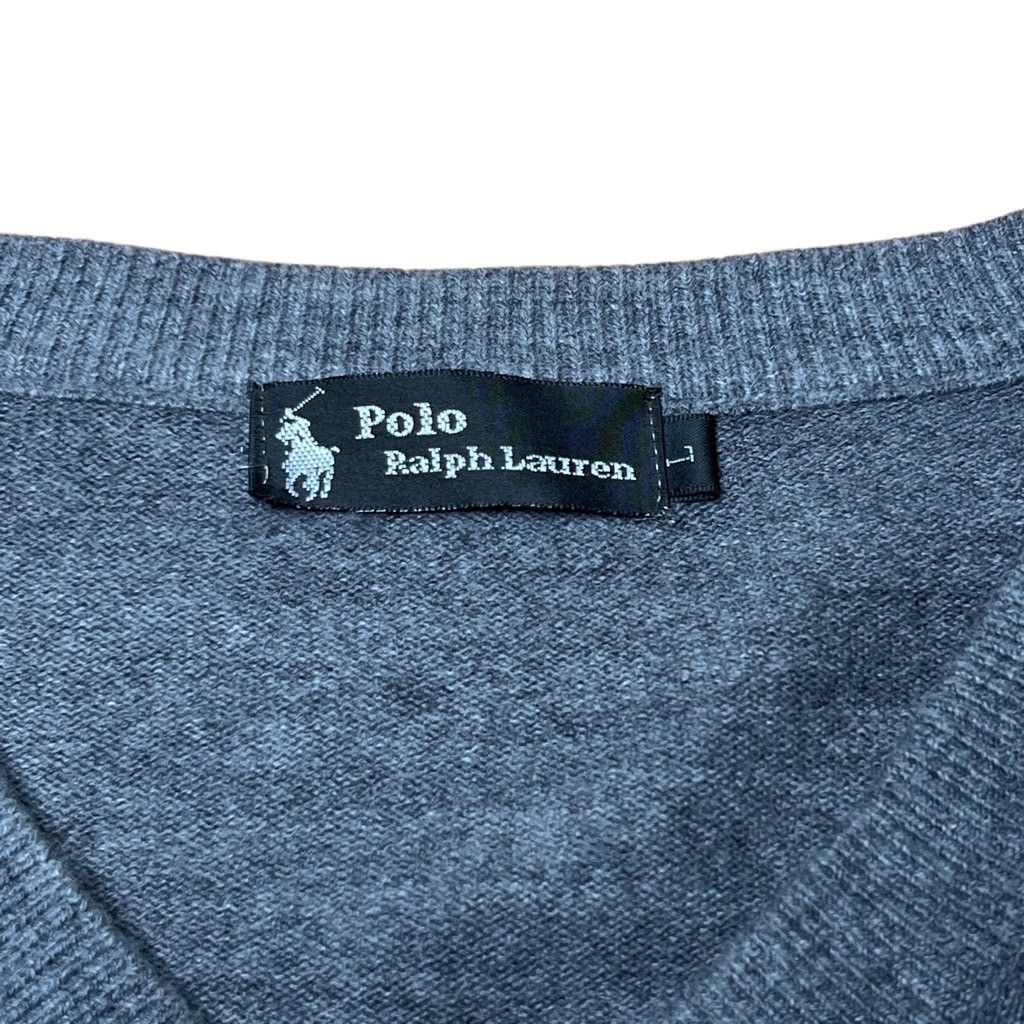 Polo Ralph Lauren × Vintage Polo Ralph Lauren Black Label Cashmere Men’s Gray Sweater L Size US L / EU 52-54 / 3 - 8 Thumbnail