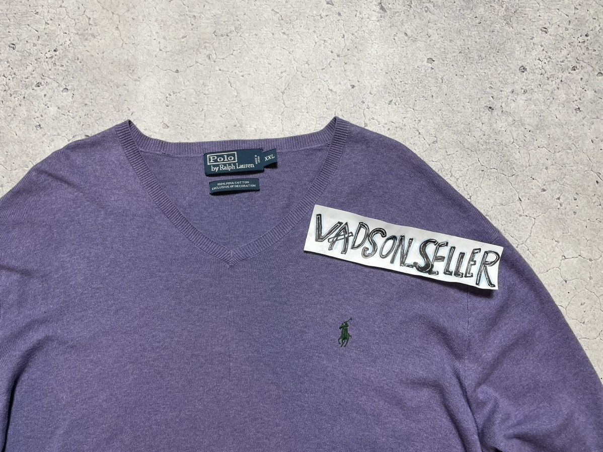 Polo Ralph Lauren × Vintage Vintage 90s Sweater Pullover Polo Ralph Lauren Y2K PRL Size US XXL / EU 58 / 5 - 5 Thumbnail