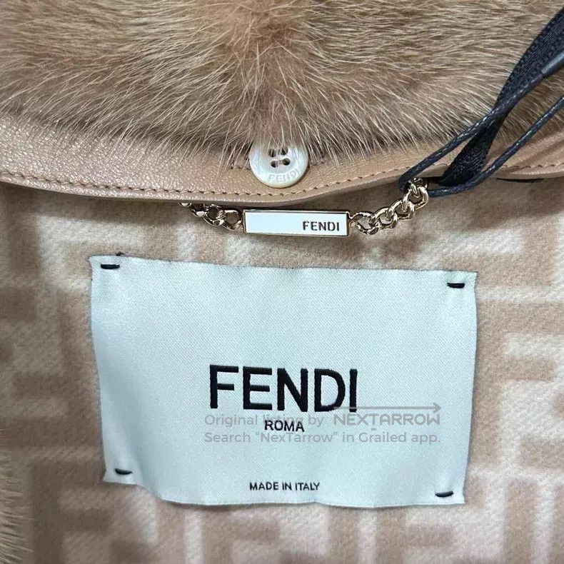 Fendi Fendi Monogrammed Mink Fur Coats Size XS / US 0-2 / IT 36-38 - 5 Thumbnail