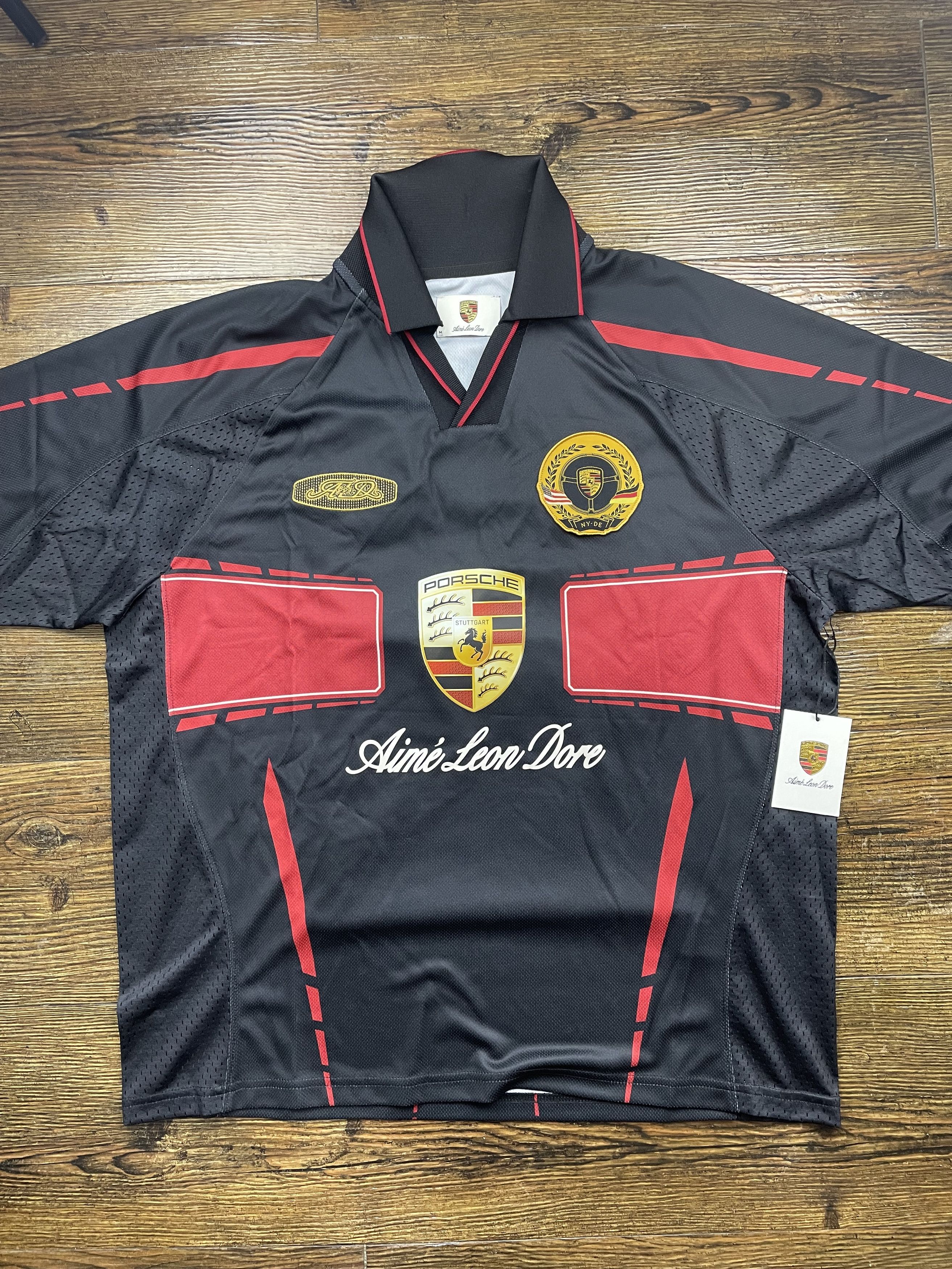 Aime Leon Dore x Porsche 993 Tシャツ turbo Aime Leon Dore x Porsche 993 Turbo Racing Tee Jet Black