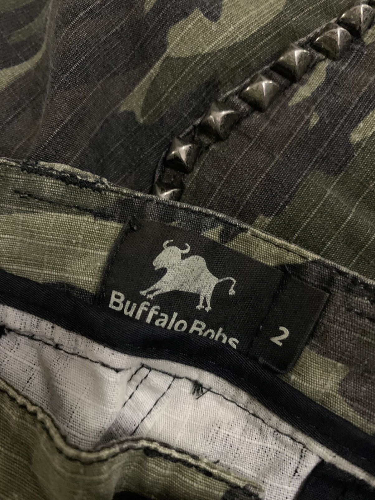BUFFALO BOBS 💥Buffalo Bobs Camo Stud Cargo pant Size US 32 / EU 48 - 8 Thumbnail
