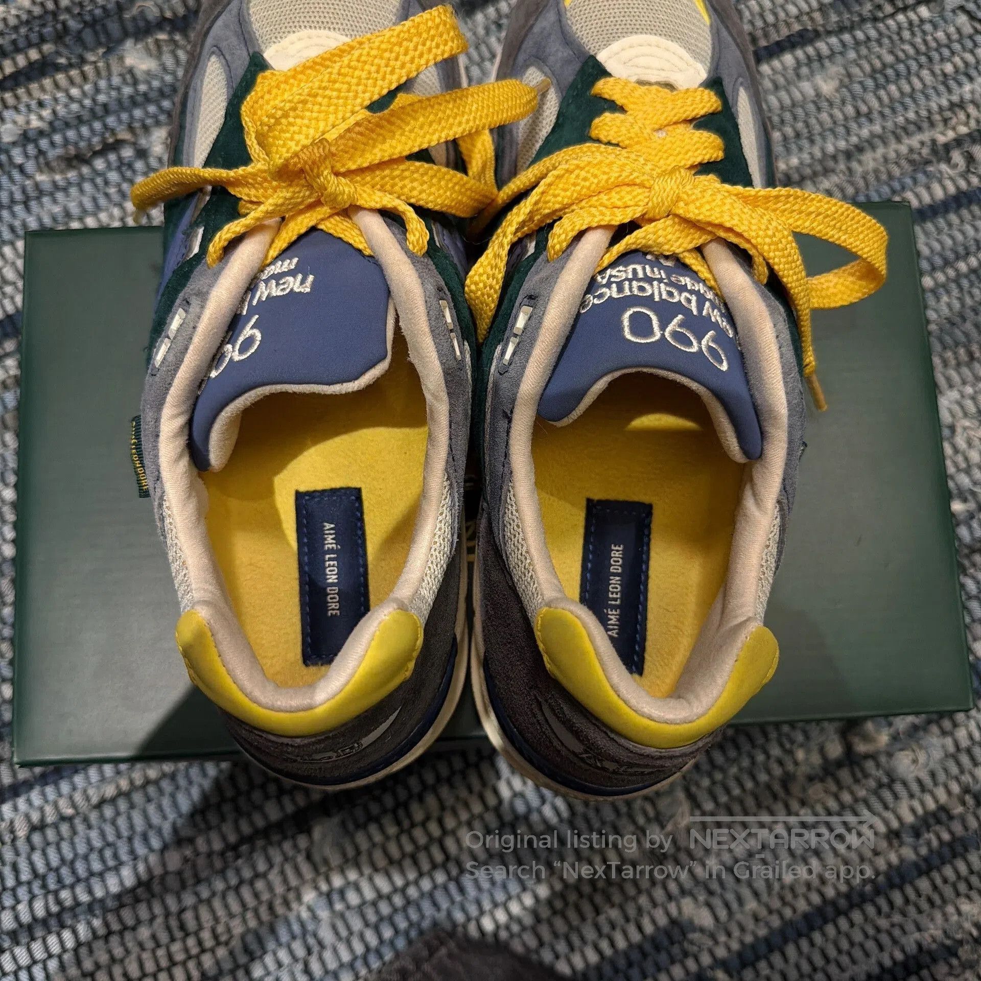 Aime Leon Dore AIME LEON DORE x New Balance 990V2 Sneakers. Size US 9.5 / EU 42-43 - 4 Thumbnail