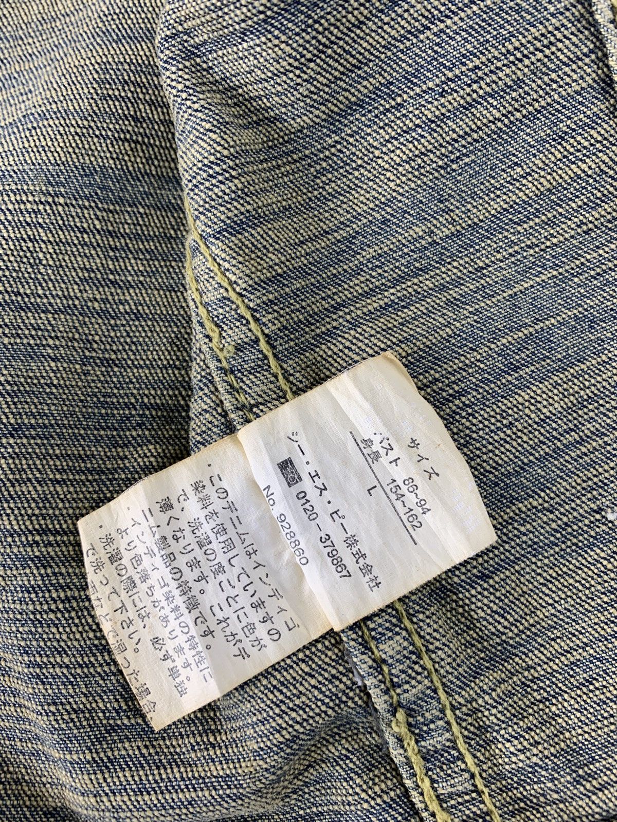 Other Girl Magic Indigo Denim Jacket Double Pocket Western Style Size XS / US 0-2 / IT 36-38 - 9 Thumbnail