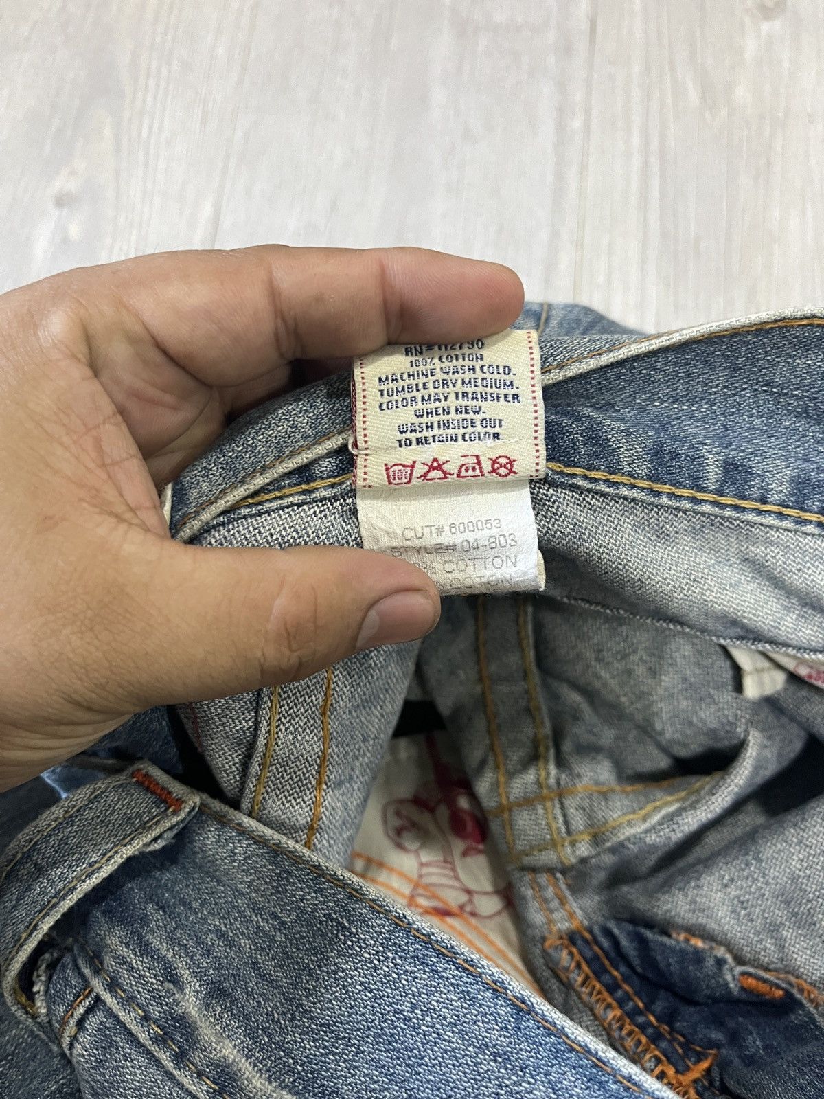 Hysteric Glamour True Religion JOEY BIG T Vintage Size US 28 / EU 44 - 11 Thumbnail