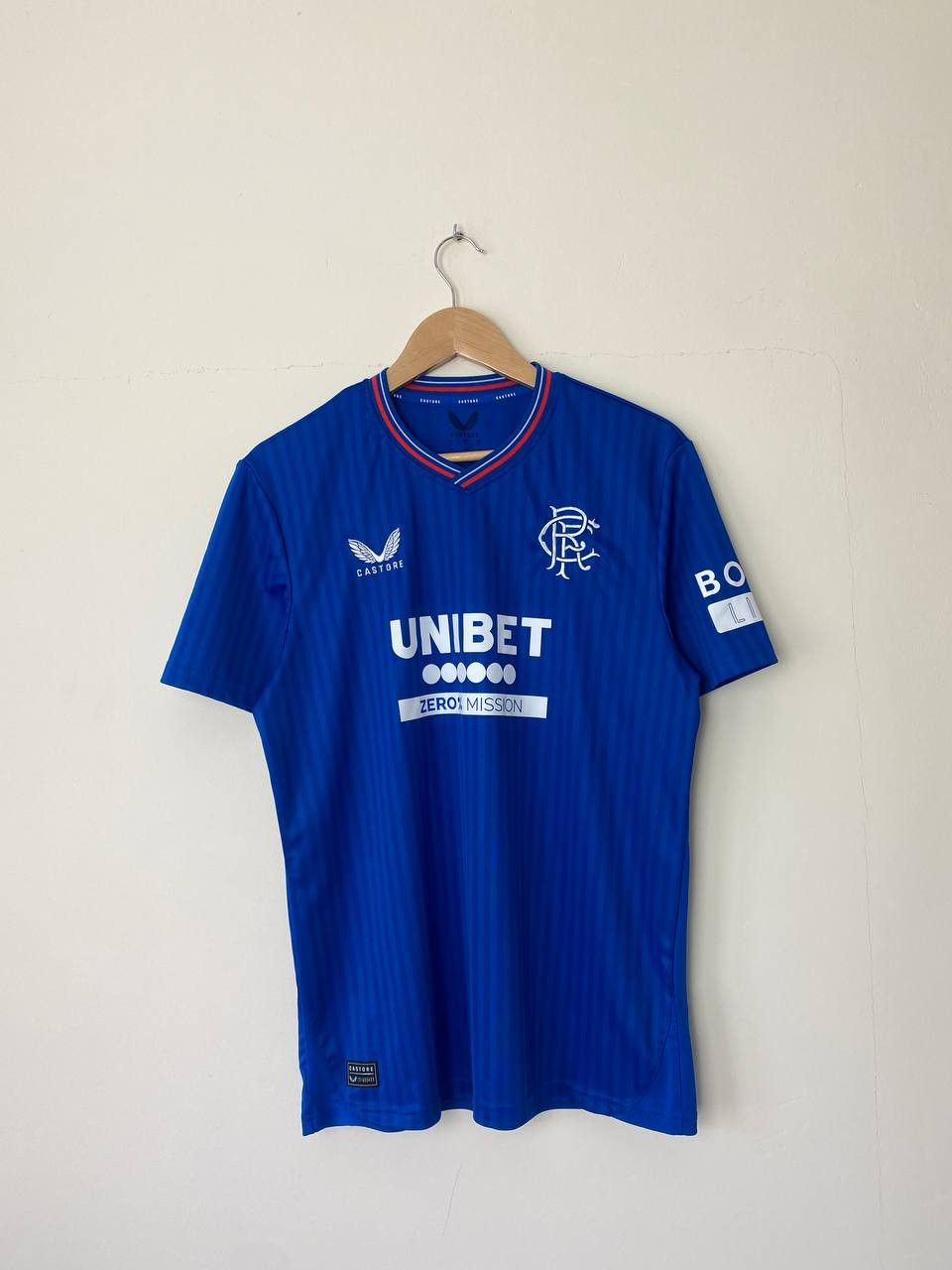 Castore Castore Rangers Glasgow 2022/2023 Blockcore Home Jersey Size US M / EU 48-50 / 2 - 1 Thumbnail