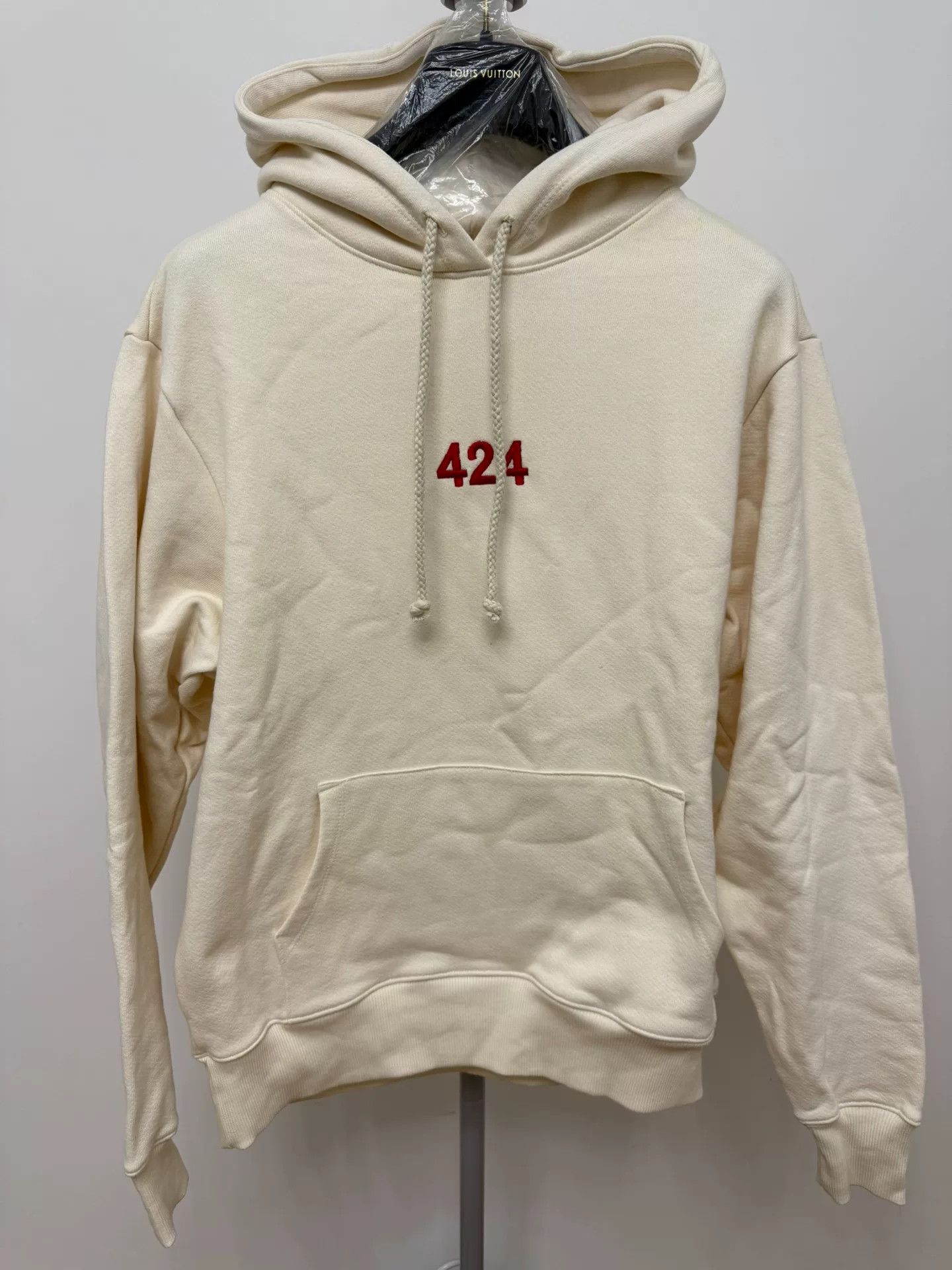 424 424 White Pullover Hoodie M Size US M / EU 48-50 / 2 - 1 Thumbnail