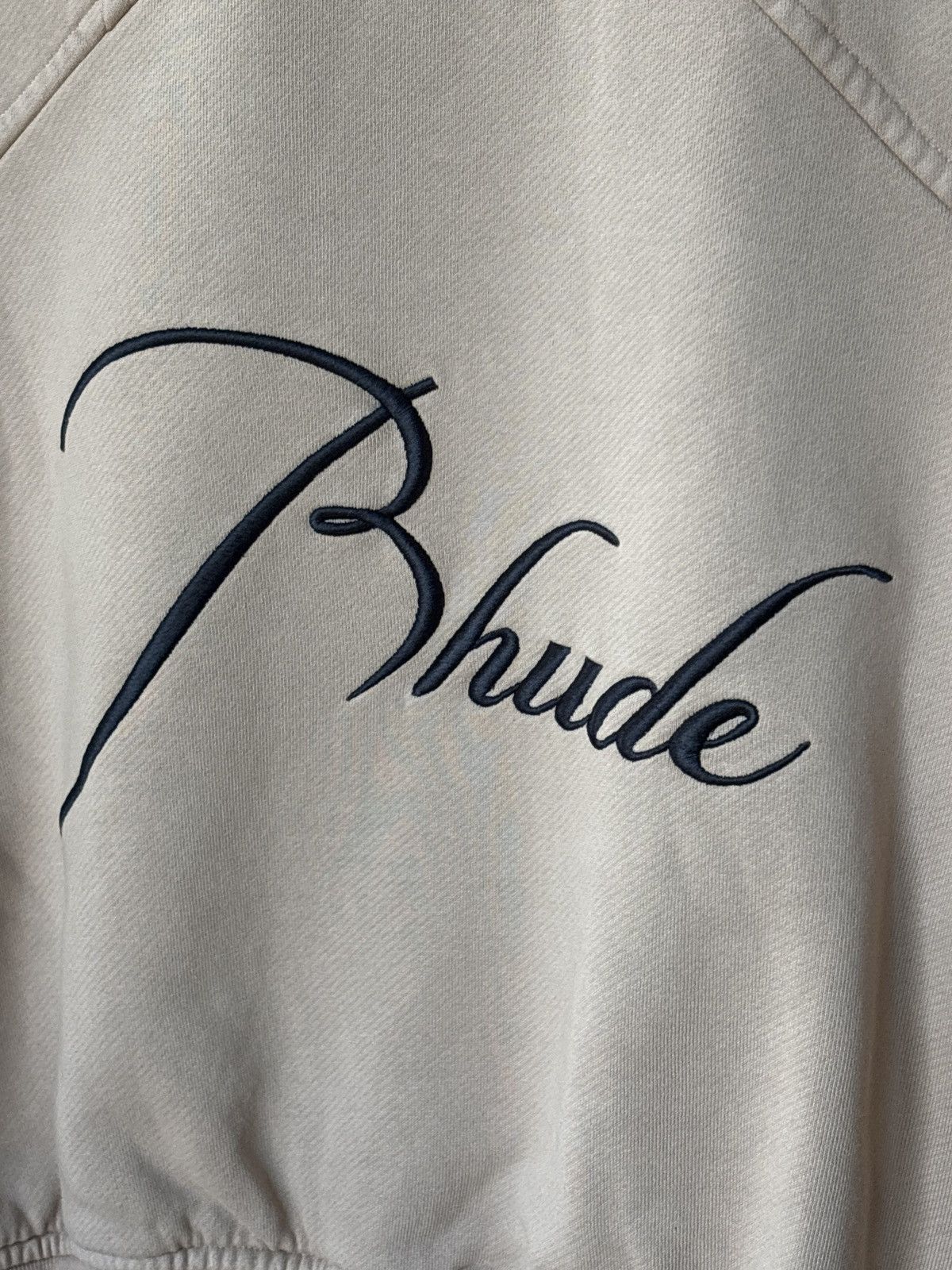 Rhude RHUDE THICK SCRIPT LOGO CREWNECK Size US S / EU 44-46 / 1 - 5 Thumbnail