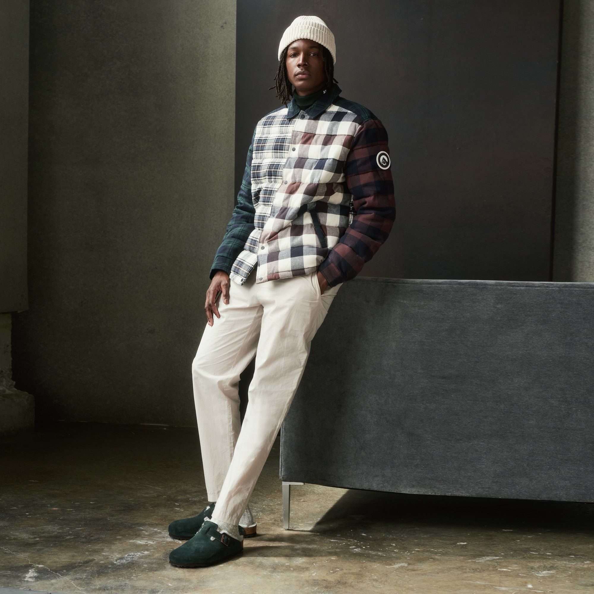 Kith KXTH Multi Plaid Murray Shirt Jacket(PADDED) Size US XS / EU 42 / 0 - 2 Thumbnail