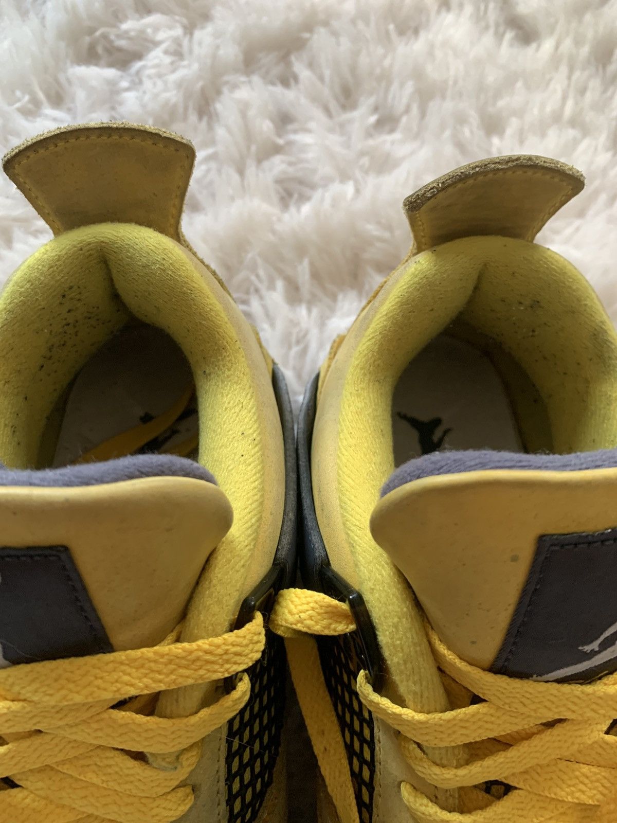 Jordan Brand Air Jordan 4 Lightning 2021 – Size US 9.5 – CT8527-700 Size US 9.5 / EU 42-43 - 4 Thumbnail