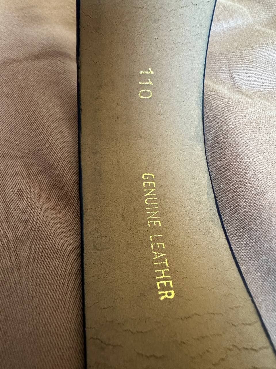 Brioni Brioni Leather Belt Size 44 - 6 Thumbnail