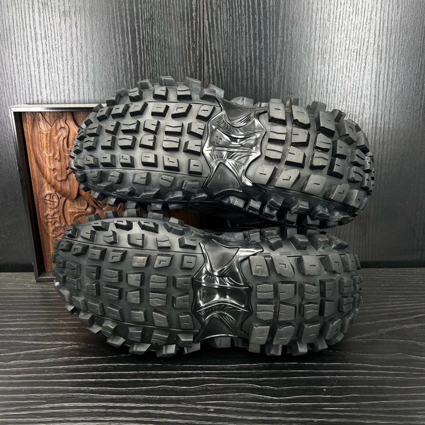 Balenciaga Balenciaga Tire Sneaker Black US 40 Size US 7 / EU 40 - 5 Thumbnail