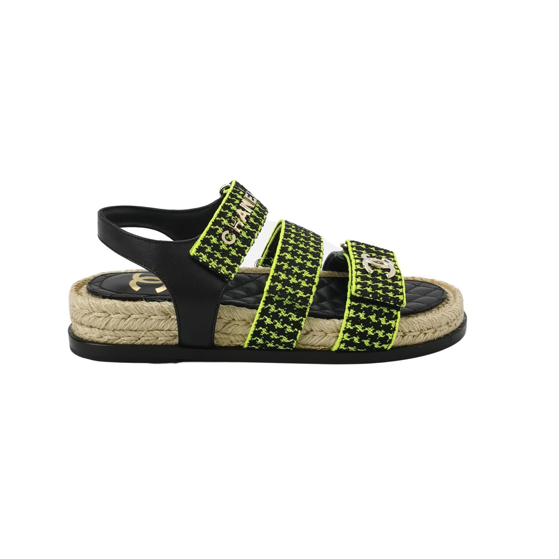 Chanel Chanel Women 5 Sandals Size US 5 / IT 35 - 1 Thumbnail