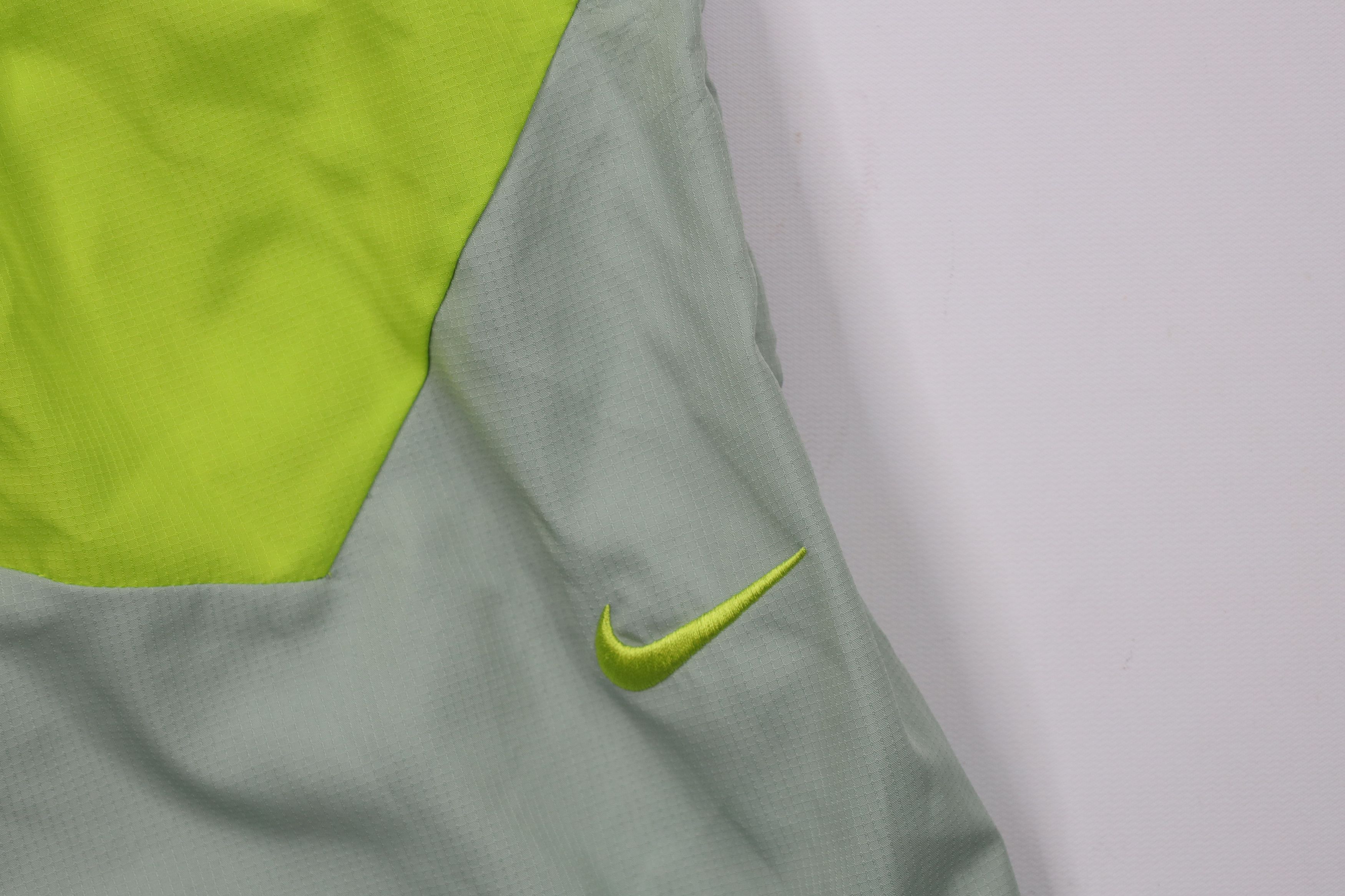 Nike × Vintage Nike Block Lined DNA Woven Basketball Gym Shorts Light Green Size US 34 / EU 50 - 5 Thumbnail