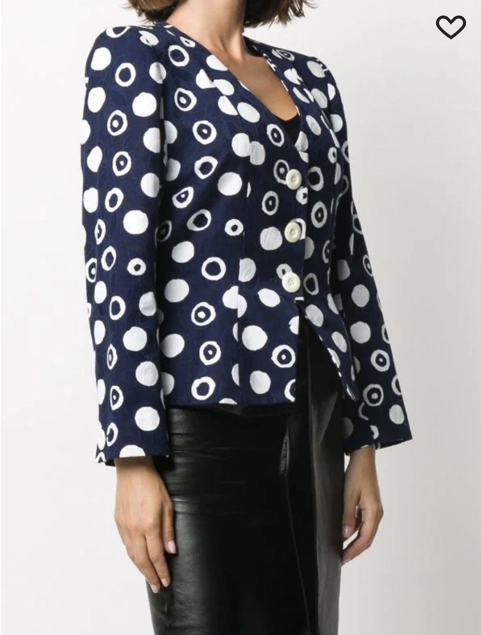 YVES SAINT LAURENT Vintage Cotton Blazer