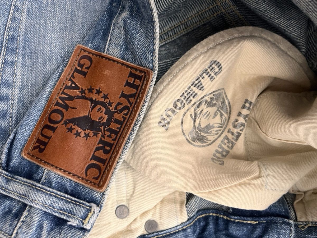 Hysteric Glamour × Japanese Brand × Vintage Rare Hysteric Glamour Bandana Patches Design Selvedge Jeans Size US 31 - 8 Thumbnail