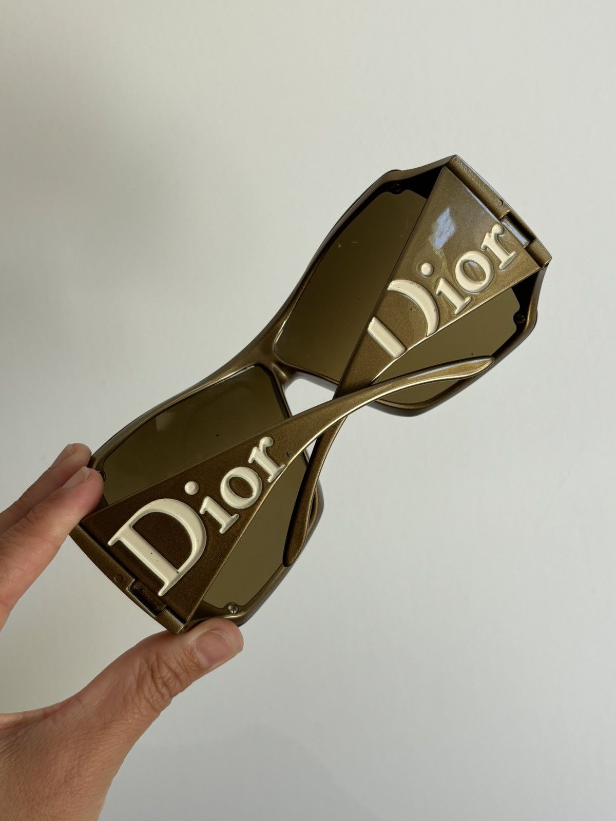 Dior Dior Sunglasses Overshine 1 Shield Mask CD Sport Vintage Size ONE SIZE - 4 Thumbnail