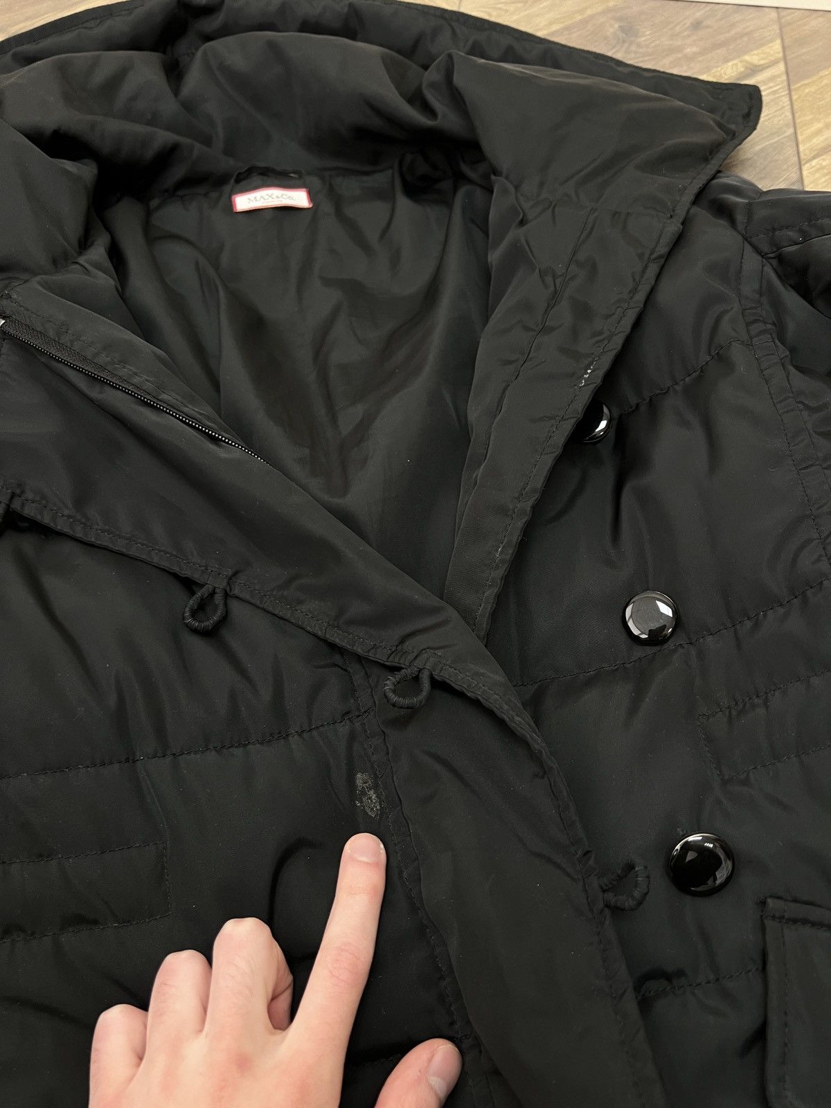 Designer × MAX&Co. × Vintage Vintage Max Co Women’s Puffer Jacket Size M / US 6-8 / IT 42-44 - 6 Thumbnail