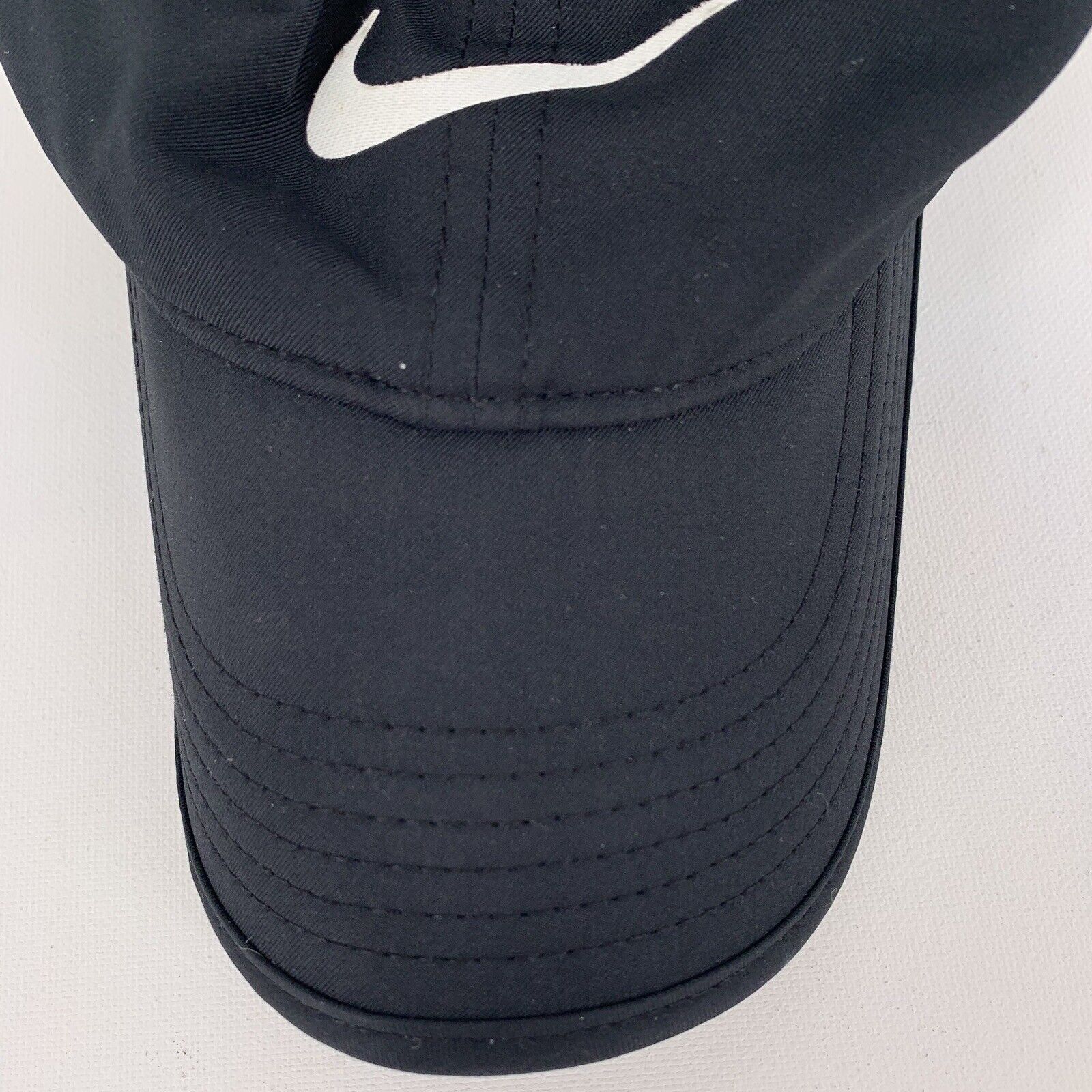 Nike Nike Golf Tennis Cap Featherlight Dri Fit Curved Bill Black Size ONE SIZE - 7 Thumbnail