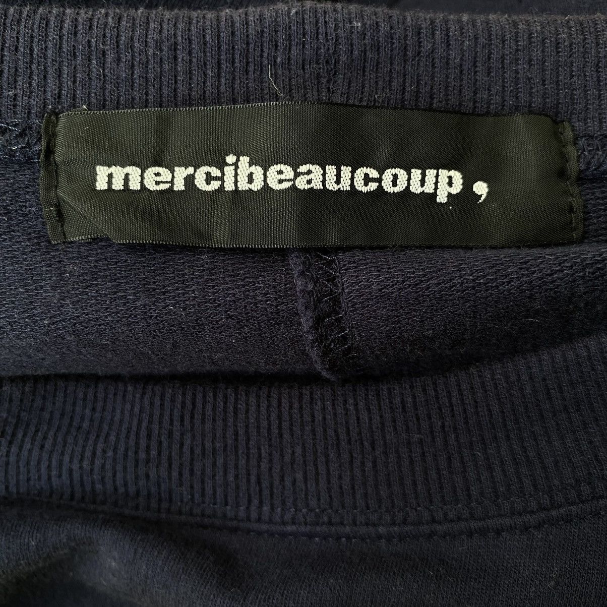 mercibeaucoup Mercibeaucoup Navy Oversized Short Sleeve Top Size M / US 6-8 / IT 42-44 - 10 Thumbnail