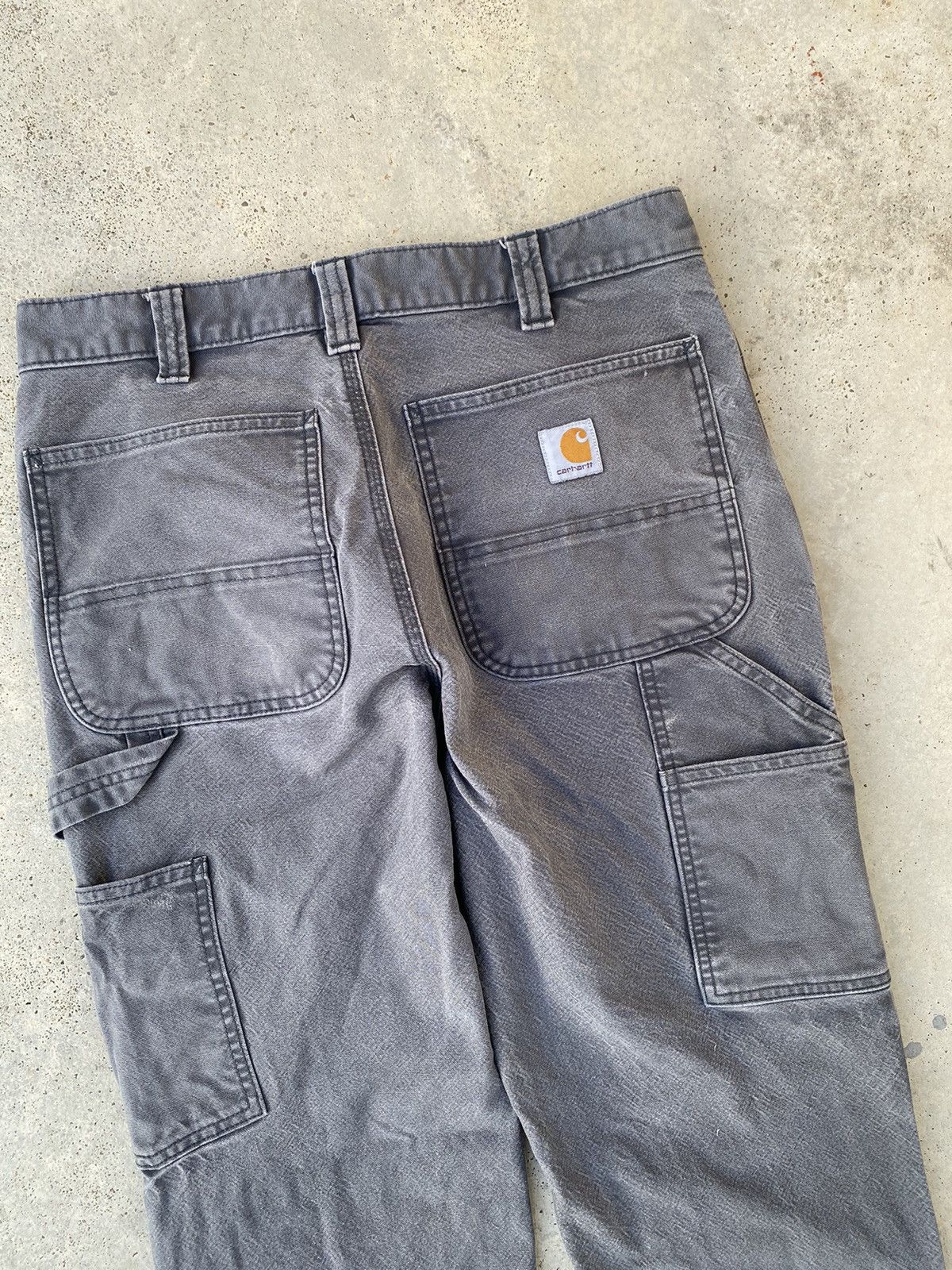 Carhartt 2000s Distressed Sun Faded Carhartt Double Knee Size US 32 / EU 48 - 5 Thumbnail