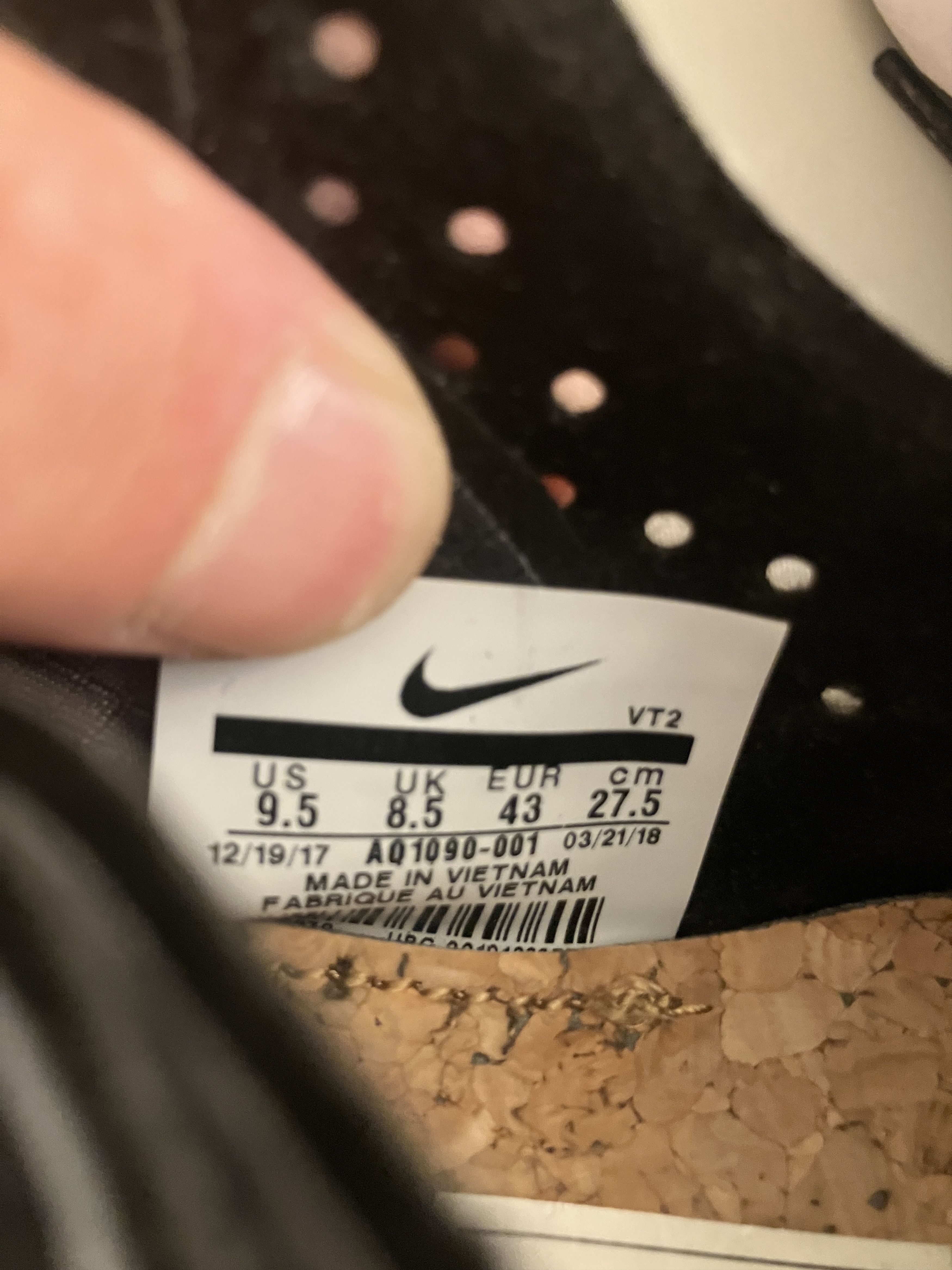 Nike NIKE REACT ELEMENT 87 'ANTHRACITE Size US 9.5 / EU 42-43 - 6 Thumbnail