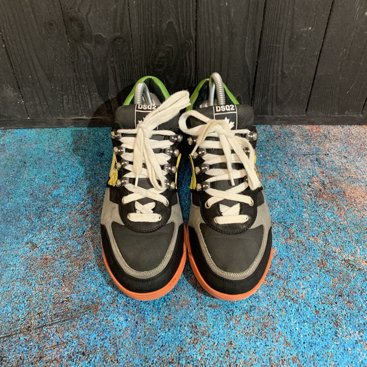 Dsquared2 Dsquared2 Leather Sneakers Size 39.5 Size US 6 / EU 39 - 5 Thumbnail