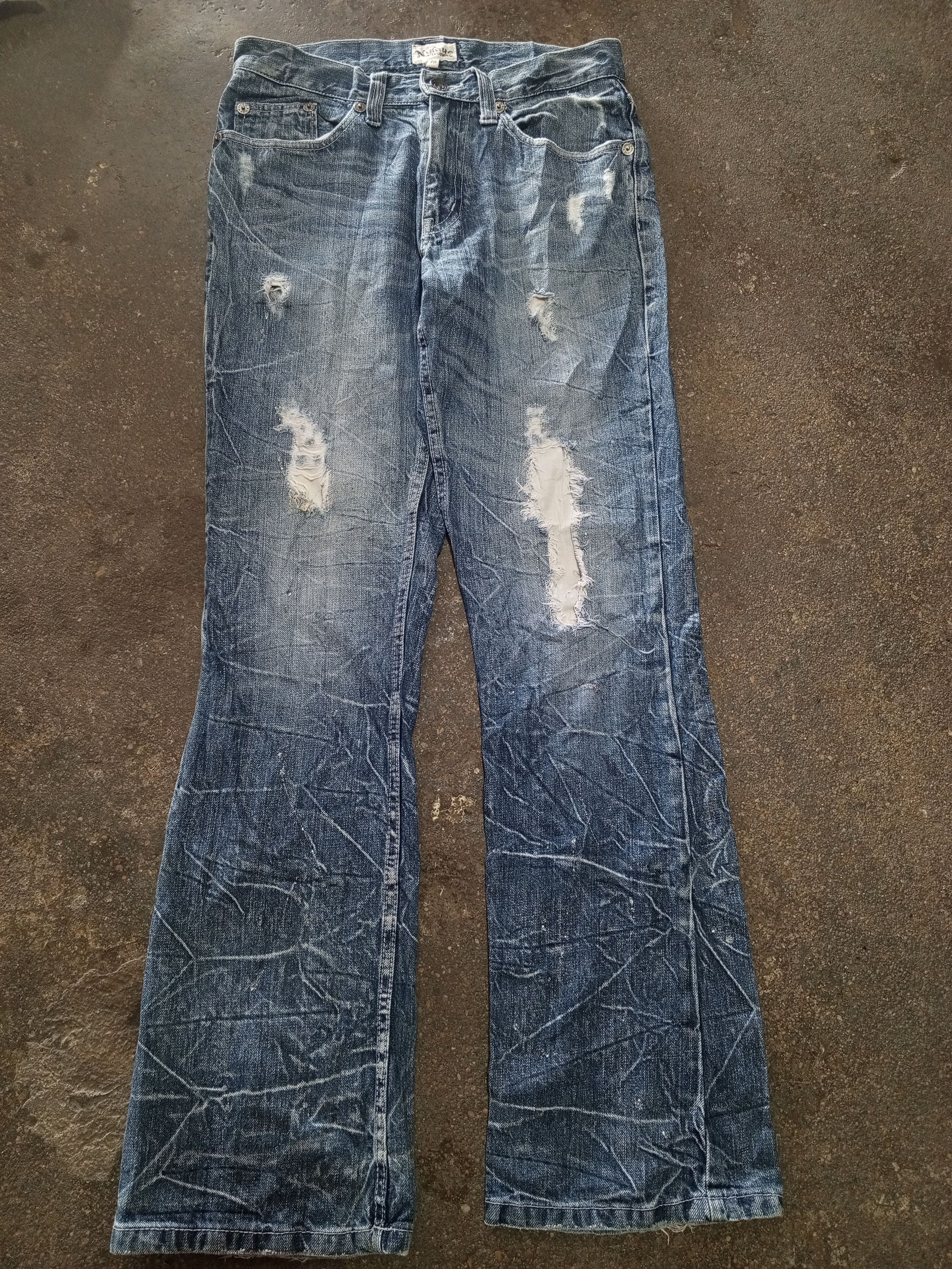 Japanese Brand JAPANBRAND - NYLAUS JEANS RARE Size US 31 - 1 Thumbnail