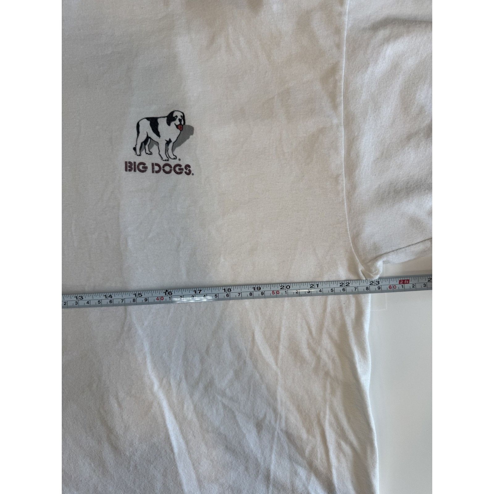 Big Dogs Vintage Big Dogs Tee White - Don't Do Mornings Funny Dog 90s Size US XL / EU 56 / 4 - 4 Thumbnail