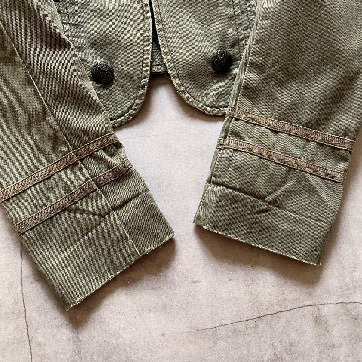 Undercover 00s Napoleon Military Jacket Japan PPFM If Six Was Nine Vibe Size S / US 4 / IT 40 - 4 Thumbnail