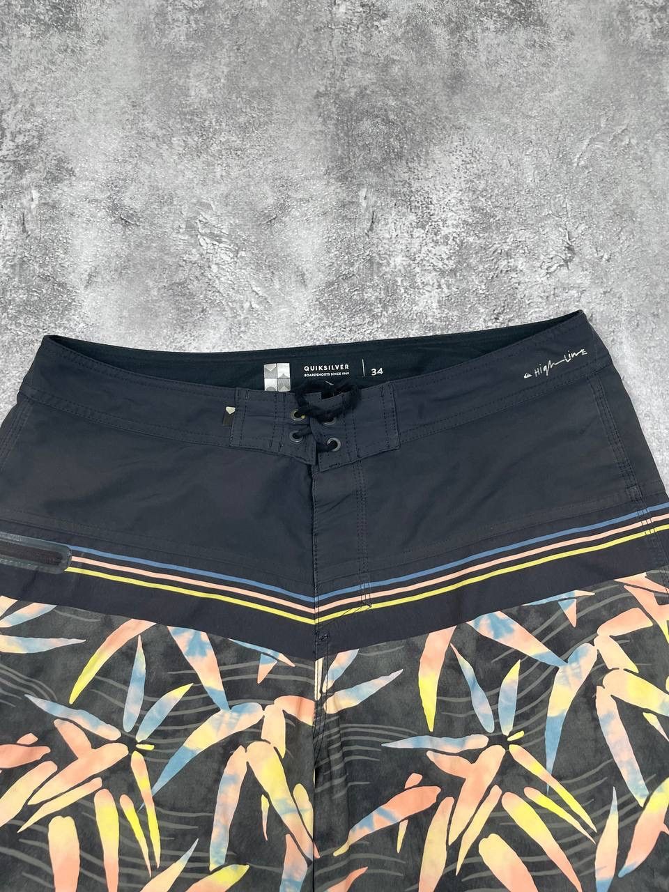 Quiksilver Quiksilver Men Boardshorts Surf Tropical Print Multicolor Size US 34 / EU 50 - 2 Thumbnail