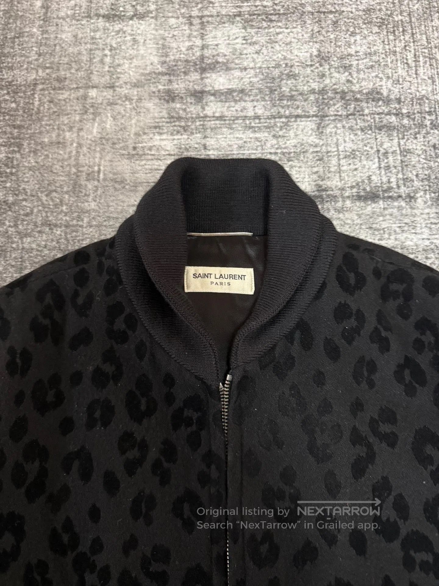 Saint Laurent Paris Saint Laurent 15FW Leopard Print Bomber Jacket. Size US S / EU 44-46 / 1 - 2 Thumbnail