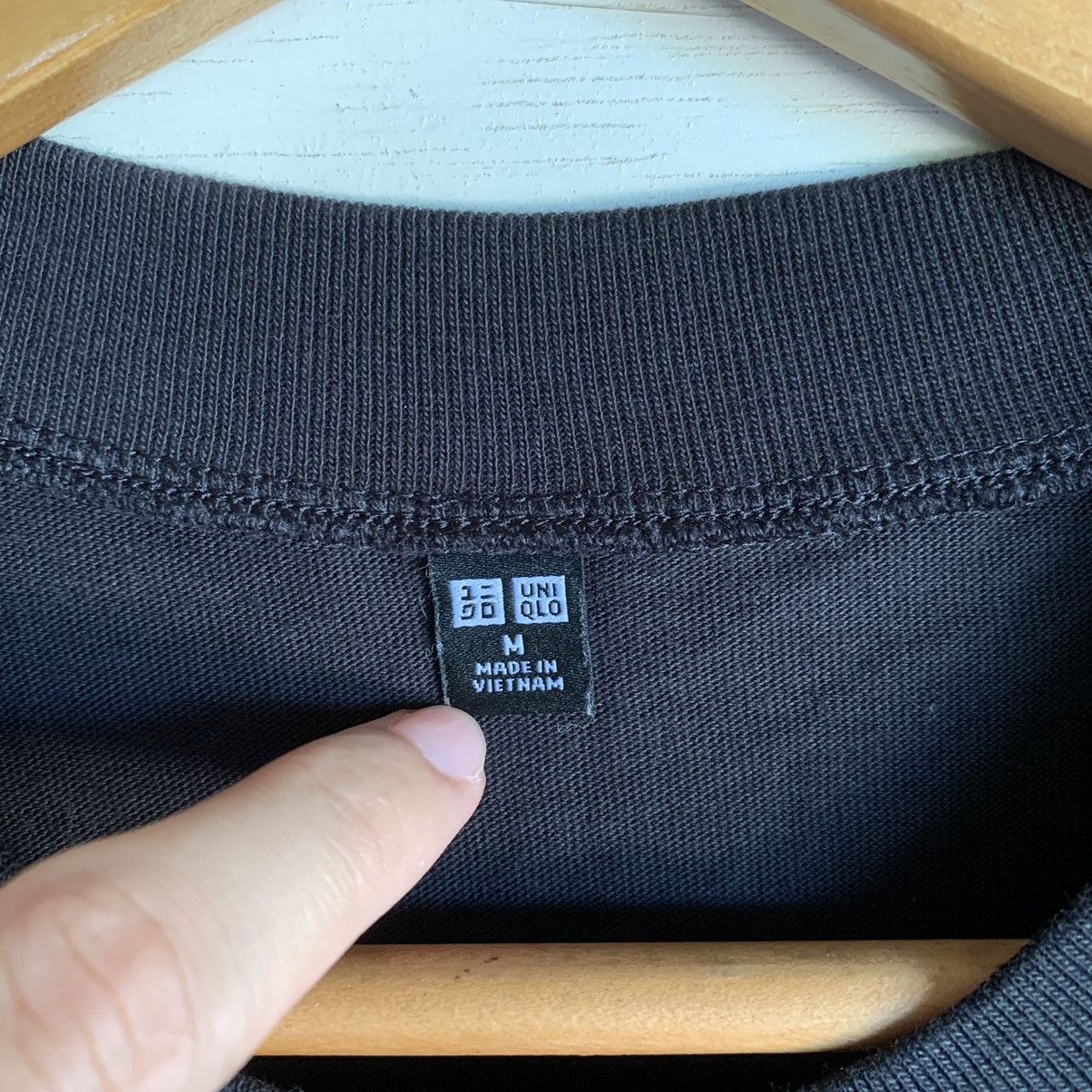 Japanese Brand × Uniqlo × Vintage Uniqlo Relaxed Slit Long Half Sleeve T- Shirt Women Blank Size M / US 6-8 / IT 42-44 - 5 Thumbnail