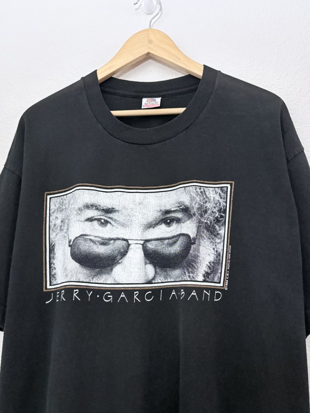 Band Tees RARE 90’s Jerry Garcia Band Single Stitch 1995 Tee Size US XL / EU 56 / 4 - 1 Thumbnail
