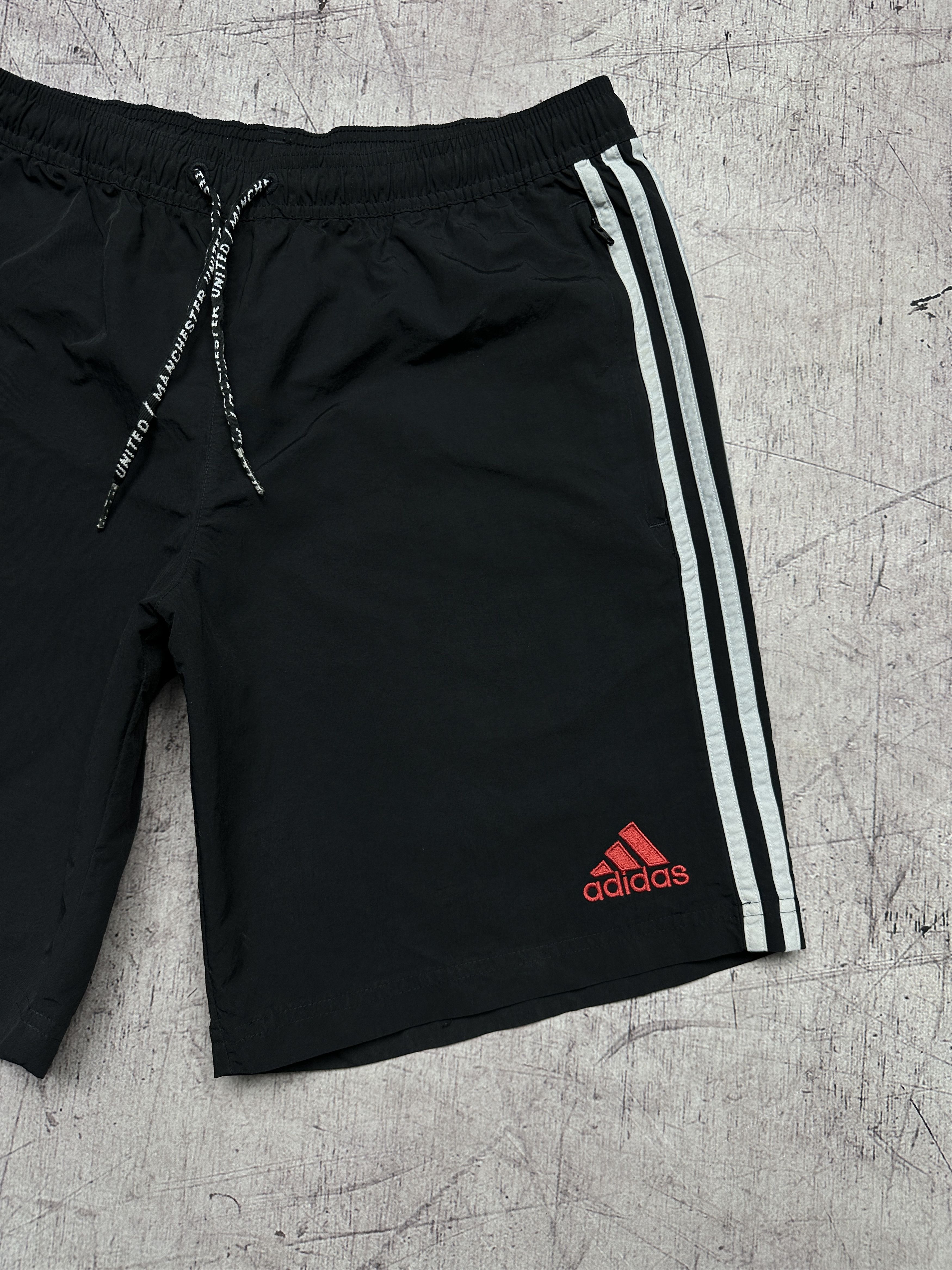 Adidas Adidas Manchester United Mens Nylon Shorts Size US 32 / EU 48 - 3 Thumbnail