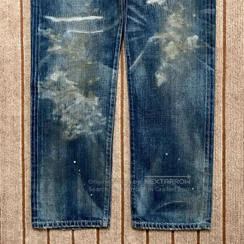 Neighborhood Neighborhood size XL Distressed Blue Dirty Pants Size US 27 - 5 Thumbnail